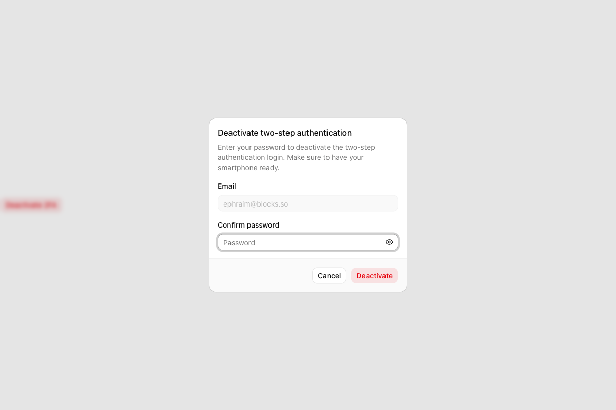 Dialog with Member List implementation screenshot