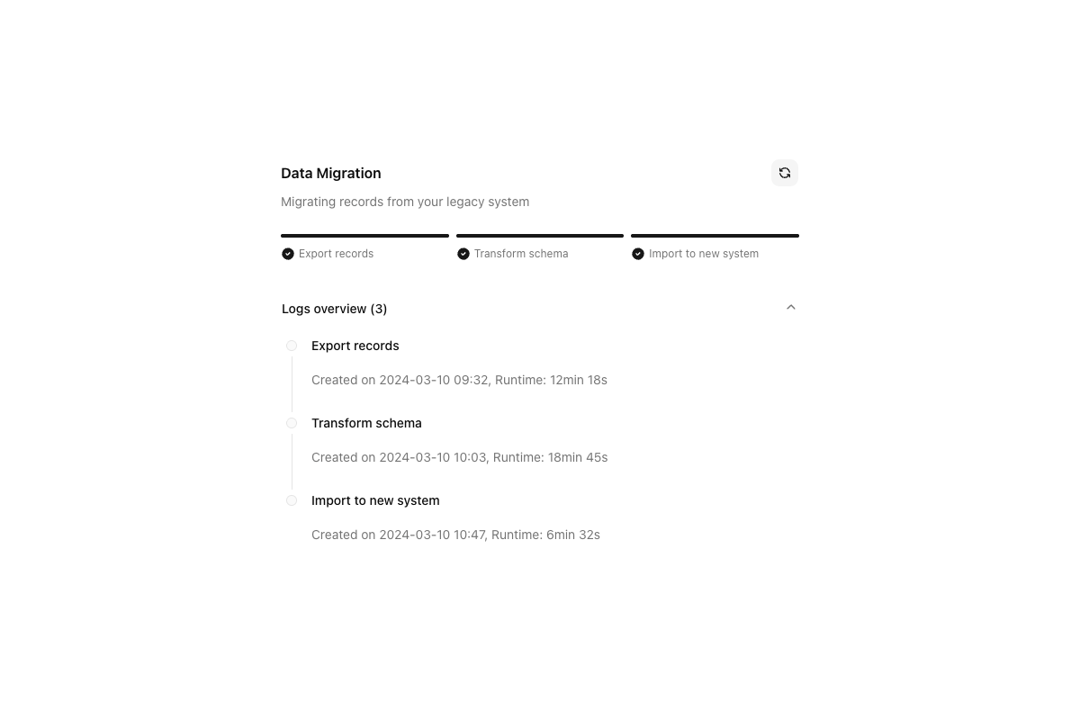 Onboarding Deploy Pipeline implementation screenshot