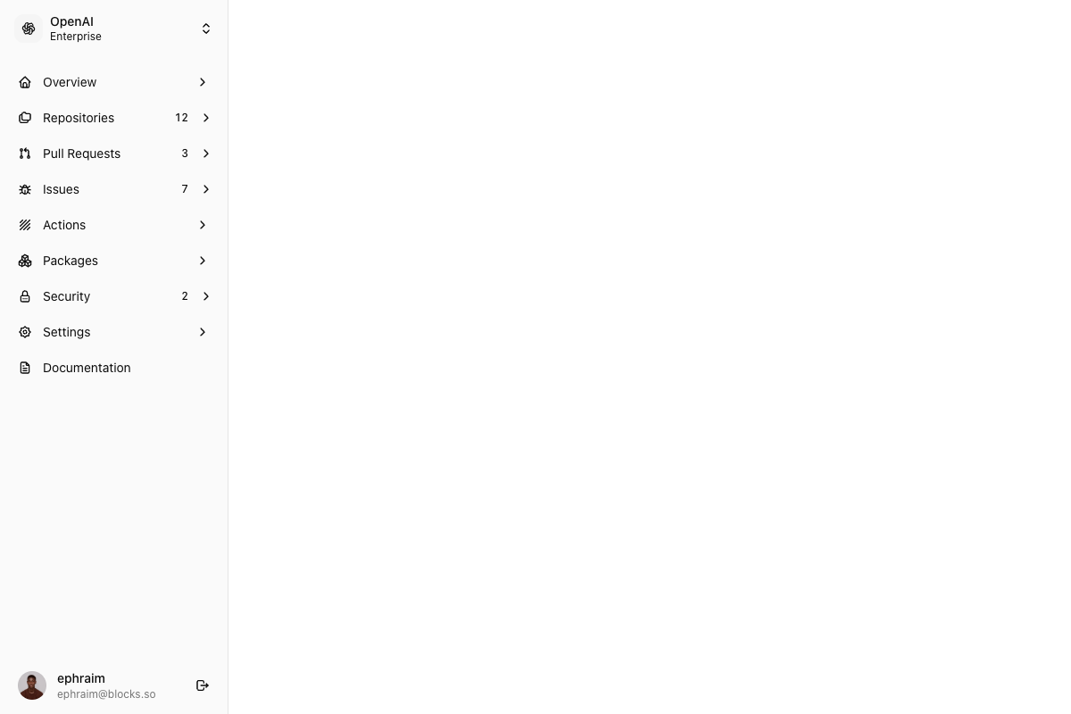 Sidebar Replacement implementation screenshot